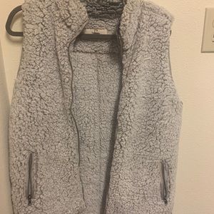 Cozy Sherpa vest